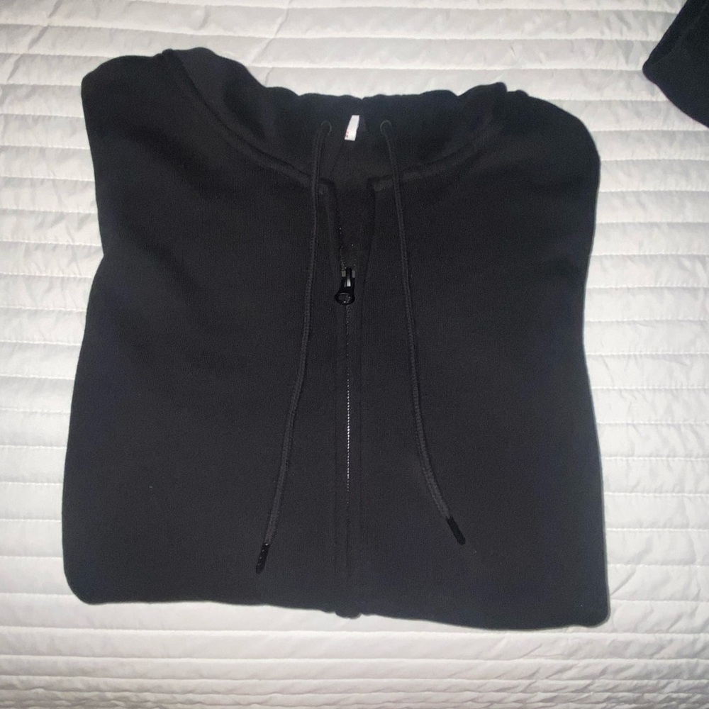 Old Navy Black Zip Up Sweater